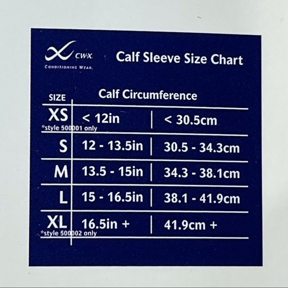 CW-X Compression Footless Calf Sleeves, Small, Pink, unisex - Picture 10 of 11